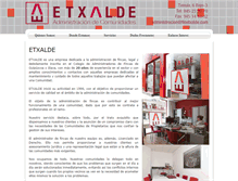 Tablet Screenshot of finetxalde.com